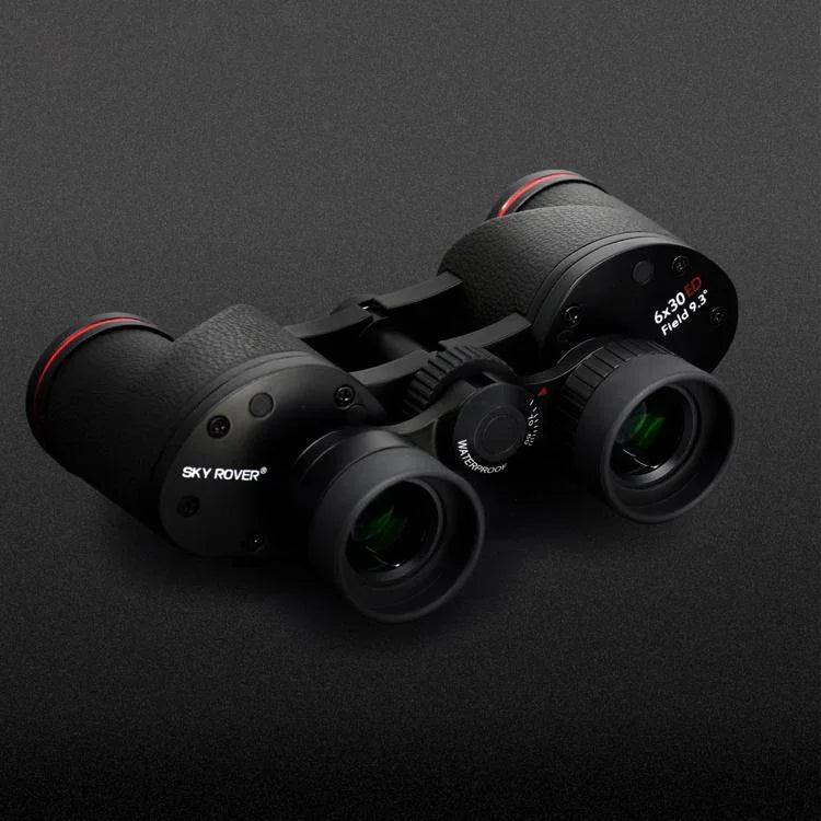 Jumelles portables SKY ROVER MS ED 6x30 étanches à prisme Porro HD