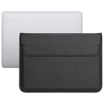 Sac pour ordinateur portable ultra-mince en cuir PU avec fonction de support, pour MacBook Air/Pro 11 pouces, pour MacBook Air/Pro 13 pouces, pour MacBook Air/Pro 15 pouces