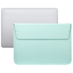 Sac pour ordinateur portable ultra-mince en cuir PU avec fonction de support, pour MacBook Air/Pro 11 pouces, pour MacBook Air/Pro 13 pouces, pour MacBook Air/Pro 15 pouces