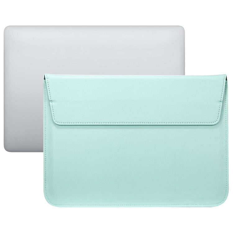 Sac pour ordinateur portable ultra-mince en cuir PU avec fonction de support, pour MacBook Air/Pro 11 pouces, pour MacBook Air/Pro 13 pouces, pour MacBook Air/Pro 15 pouces
