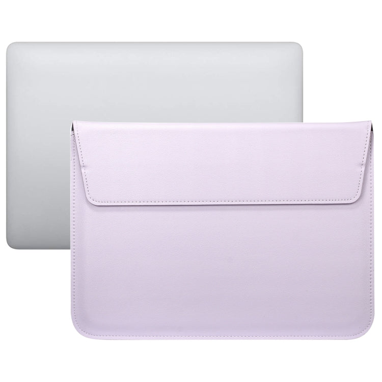 Sac pour ordinateur portable ultra-mince en cuir PU avec fonction de support, pour MacBook Air/Pro 11 pouces, pour MacBook Air/Pro 13 pouces, pour MacBook Air/Pro 15 pouces