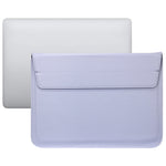 Sac pour ordinateur portable ultra-mince en cuir PU avec fonction de support, pour MacBook Air/Pro 11 pouces, pour MacBook Air/Pro 13 pouces, pour MacBook Air/Pro 15 pouces