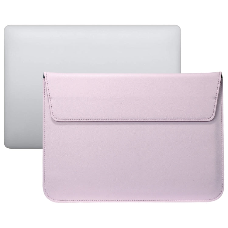 Sac pour ordinateur portable ultra-mince en cuir PU avec fonction de support, pour MacBook Air/Pro 11 pouces, pour MacBook Air/Pro 13 pouces, pour MacBook Air/Pro 15 pouces