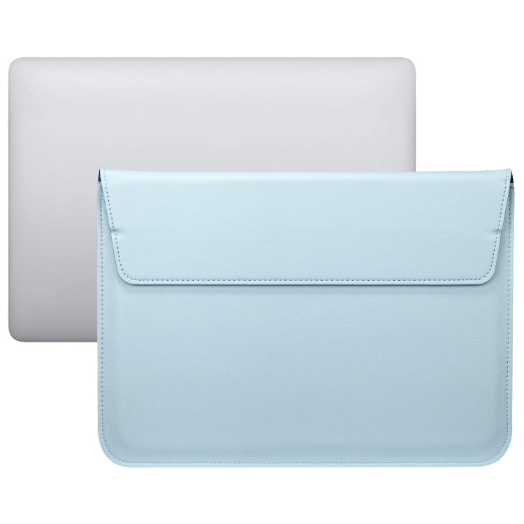 Sac pour ordinateur portable ultra-mince en cuir PU avec fonction de support, pour MacBook Air/Pro 11 pouces, pour MacBook Air/Pro 13 pouces, pour MacBook Air/Pro 15 pouces