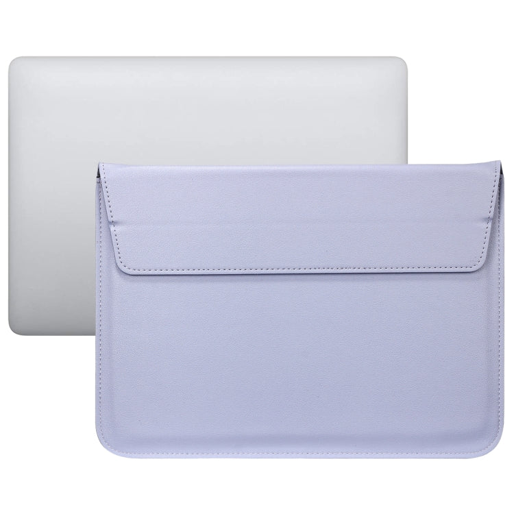 Sac pour ordinateur portable ultra-mince en cuir PU avec fonction de support, pour MacBook Air/Pro 11 pouces, pour MacBook Air/Pro 13 pouces, pour MacBook Air/Pro 15 pouces