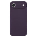 Coque de téléphone en silicone liquide Pure Color Fine Pore, Pour iPhone Air