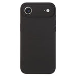 Coque de téléphone en silicone liquide Pure Color Fine Pore, Pour iPhone Air