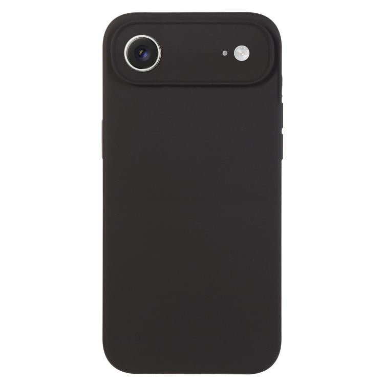 Coque de téléphone en silicone liquide Pure Color Fine Pore, Pour iPhone Air