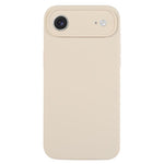 Coque de téléphone en silicone liquide Pure Color Fine Pore, Pour iPhone Air