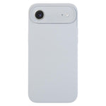 Coque de téléphone en silicone liquide Pure Color Fine Pore, Pour iPhone Air