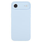 Coque de téléphone en silicone liquide Pure Color Fine Pore, Pour iPhone Air