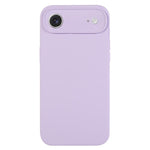 Coque de téléphone en silicone liquide Pure Color Fine Pore, Pour iPhone Air