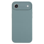 Coque de téléphone en silicone liquide Pure Color Fine Pore, Pour iPhone Air