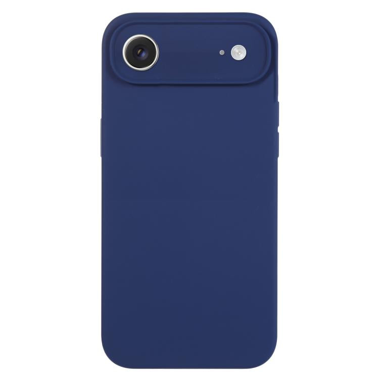 Coque de téléphone en silicone liquide Pure Color Fine Pore, Pour iPhone Air