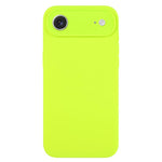 Coque de téléphone en silicone liquide Pure Color Fine Pore, Pour iPhone Air