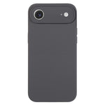 Coque de téléphone en silicone liquide Pure Color Fine Pore, Pour iPhone Air