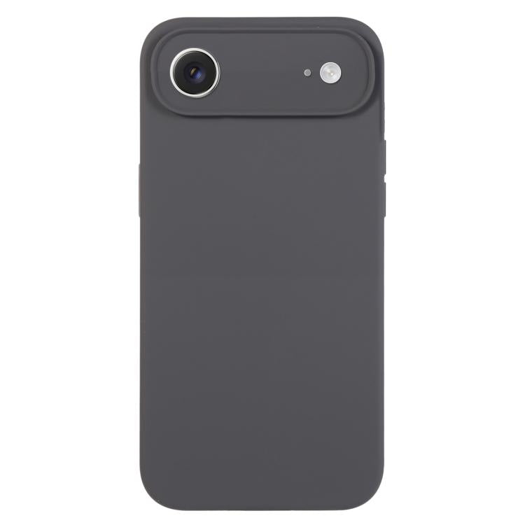 Coque de téléphone en silicone liquide Pure Color Fine Pore, Pour iPhone Air