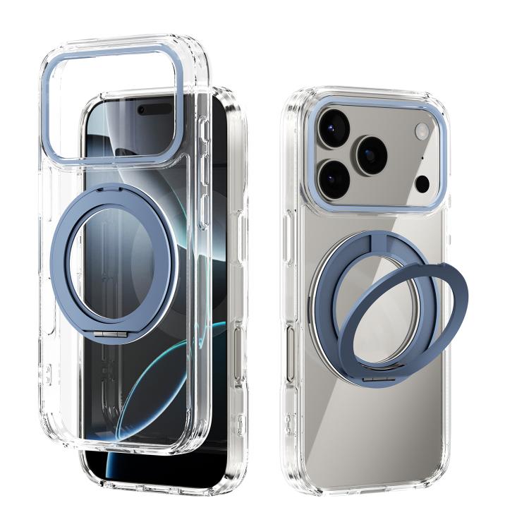 Coque de téléphone transparente ABEEL MagSafe Q-LUCK avec support pivotant, pour iPhone 17 Pro Max, pour iPhone 17 Pro, pour iPhone 17, pour iPhone Air, pour iPhone 16 Pro Max, pour iPhone 16 Pro, pour iPhone 16 Plus, pour iPhone 16
