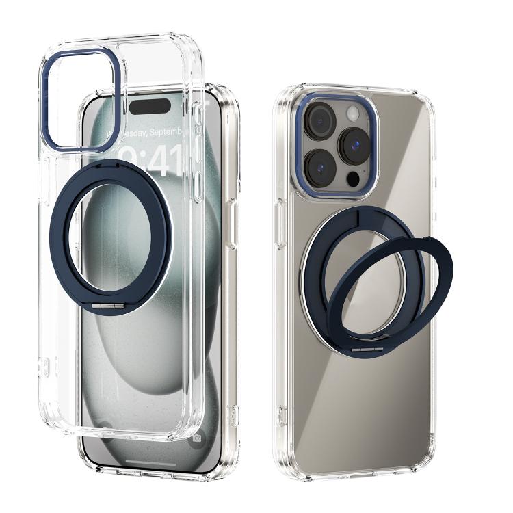 Coque de téléphone transparente ABEEL MagSafe Q-LUCK avec support pivotant, pour iPhone 15 Pro Max, pour iPhone 15 Pro, pour iPhone 15 Plus, pour iPhone 15, pour iPhone 14 Plus, pour iPhone 14, pour iPhone 14 Pro, pour iPhone 14 Pro Max