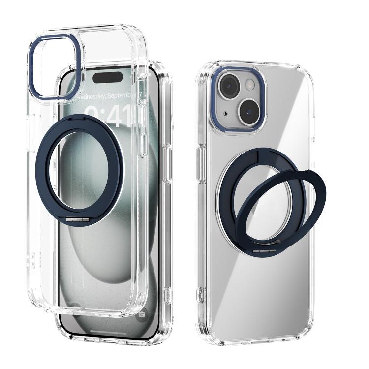 Coque de téléphone transparente ABEEL MagSafe Q-LUCK avec support pivotant, pour iPhone 15 Pro Max, pour iPhone 15 Pro, pour iPhone 15 Plus, pour iPhone 15, pour iPhone 14 Plus, pour iPhone 14, pour iPhone 14 Pro, pour iPhone 14 Pro Max