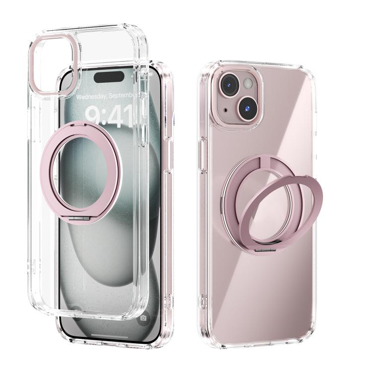 Coque de téléphone transparente ABEEL MagSafe Q-LUCK avec support pivotant, pour iPhone 15 Pro Max, pour iPhone 15 Pro, pour iPhone 15 Plus, pour iPhone 15, pour iPhone 14 Plus, pour iPhone 14, pour iPhone 14 Pro, pour iPhone 14 Pro Max