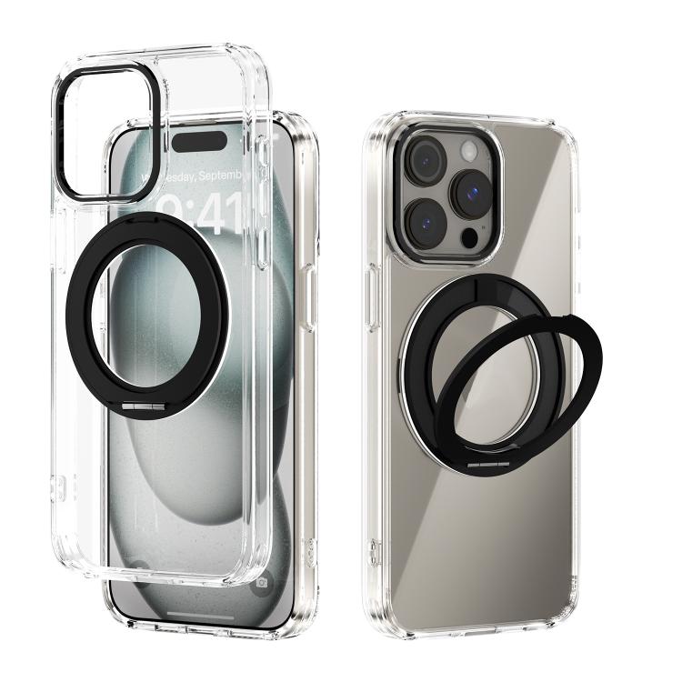 Coque de téléphone transparente ABEEL MagSafe Q-LUCK avec support pivotant, pour iPhone 13 Pro Max, pour iPhone 13 Pro, pour iPhone 13