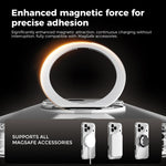 Coque de téléphone transparente ABEEL MagSafe Q-LUCK avec support pivotant, pour iPhone 13 Pro Max, pour iPhone 13 Pro, pour iPhone 13