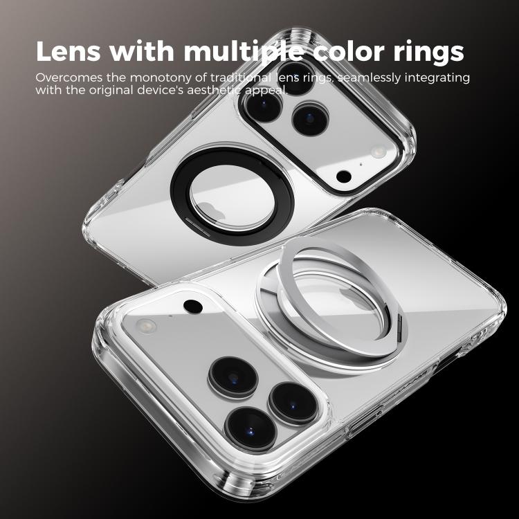 Coque de téléphone transparente ABEEL MagSafe Q-LUCK avec support pivotant, pour iPhone 15 Pro Max, pour iPhone 15 Pro, pour iPhone 15 Plus, pour iPhone 15, pour iPhone 14 Plus, pour iPhone 14, pour iPhone 14 Pro, pour iPhone 14 Pro Max