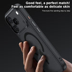 Coque de téléphone antichoc magnétique MagSafe Benks Skin Feel Series, Pour iPhone 17 Pro Max, Pour iPhone 17 Pro