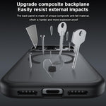 Coque de téléphone antichoc magnétique MagSafe Benks Skin Feel Series, Pour iPhone 17 Pro Max, Pour iPhone 17 Pro