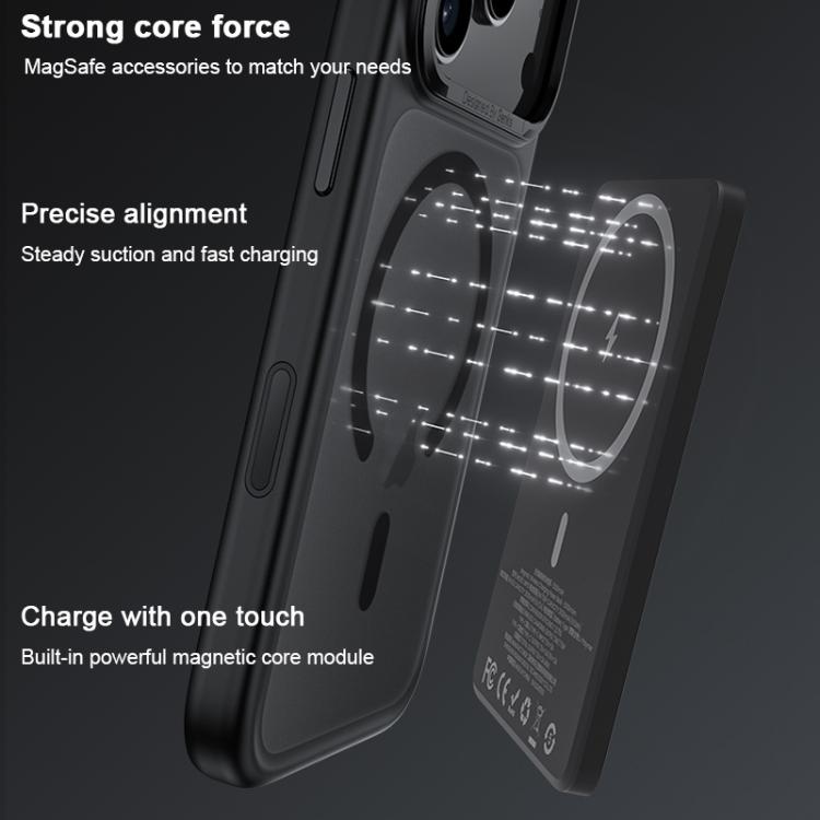 Coque de téléphone antichoc magnétique MagSafe Benks Skin Feel Series, Pour iPhone 17 Pro Max, Pour iPhone 17 Pro