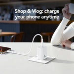 Chargeur rapide à port unique USAMS CC325 T69 PD 20W USB-C / Type-C, CC325