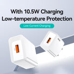 Chargeur à port USB unique USAMS CC326 T69 10,5W 2,1A, CC326