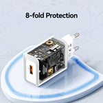 Chargeur à port USB unique USAMS CC326 T69 10,5W 2,1A, CC326