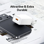 Chargeur à port USB unique USAMS CC326 T69 10,5W 2,1A, CC326