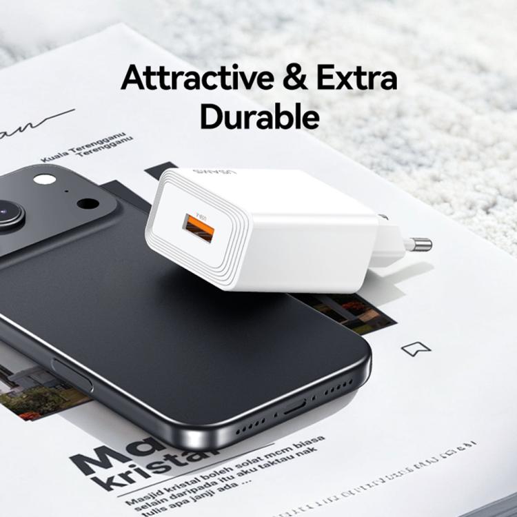 Chargeur à port USB unique USAMS CC326 T69 10,5W 2,1A, CC326