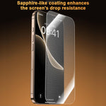 Film trempé DLC Benks King Kong Corning, à colle intégrale et courbure à chaud, version à installation rapide, pour iPhone 17 Pro Max, pour iPhone 17 Pro