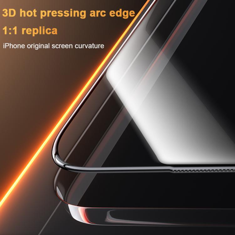 Film trempé DLC Benks King Kong Corning, à colle intégrale et courbure à chaud, version à installation rapide, pour iPhone 17 Pro Max, pour iPhone 17 Pro