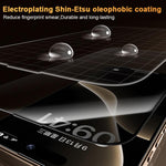 Film en verre trempé de confidentialité Benks King Kong Corning Hot-bend Full-glue (version à installation rapide), pour iPhone 17 Pro Max, pour iPhone 17 Pro