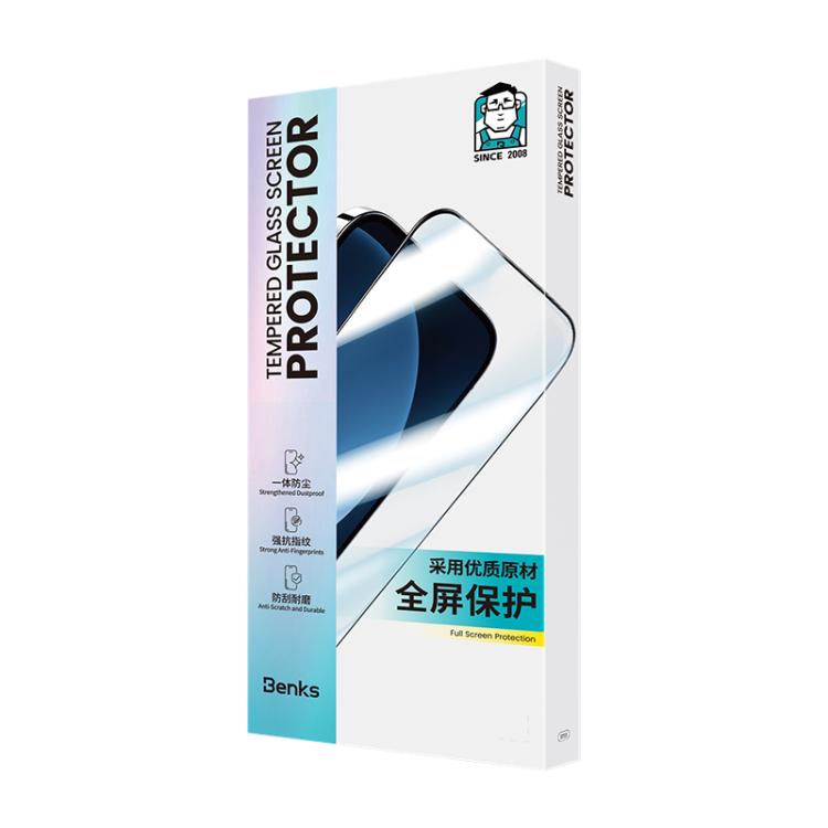 Protecteur d'écran en verre trempé Benks Zero Curve Edge HD, pour iPhone 17 Pro Max, pour iPhone 17, pour iPhone Air