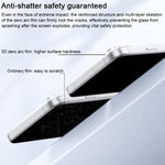Protecteur d'écran en verre trempé Benks Zero Curve Edge HD, pour iPhone 17 Pro Max, pour iPhone 17, pour iPhone Air