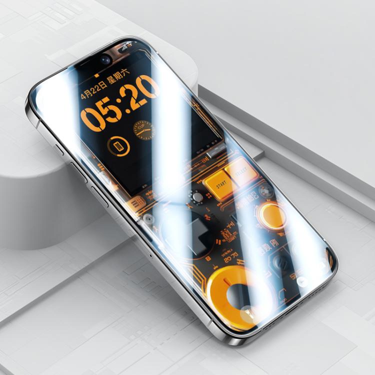 Protecteur d'écran en verre trempé mat Benks Zero Curve Edge Gaming, Pour iPhone 17 Pro Max, Pour iPhone 17