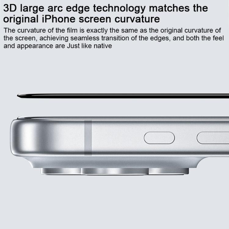 Protection d'écran en verre trempé Benks Zero Curve Edge anti-espion, Pour iPhone 17 Pro Max, Pour iPhone 17, Pour iPhone Air