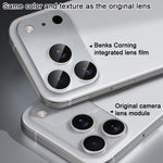 Protection d'objectif de téléphone intégrée en métal Benks King Kong Corning, Pour iPhone 17 Pro Max, Pour iPhone 17 Pro