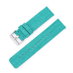 Stainless Steel Pin Buckle Nylon Woven Canvas Watch Band, 16mm, 18mm