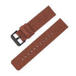 Stainless Steel Pin Buckle Nylon Woven Canvas Watch Band, 16mm, 18mm