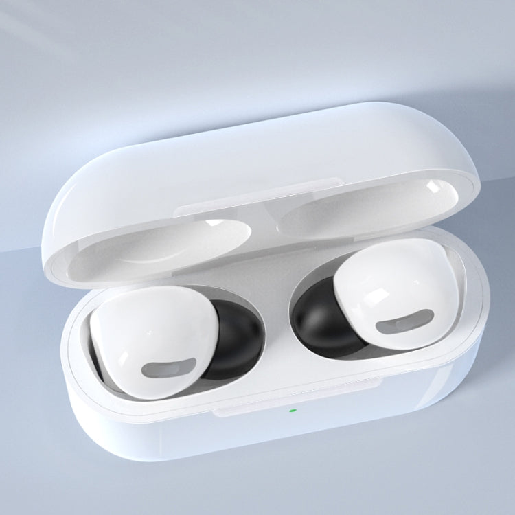 12 embouts d'écouteurs sans fil en mousse à mémoire de forme remplaçables pour AirPods Pro, avec boîte de rangement, mousse à mémoire de forme gris