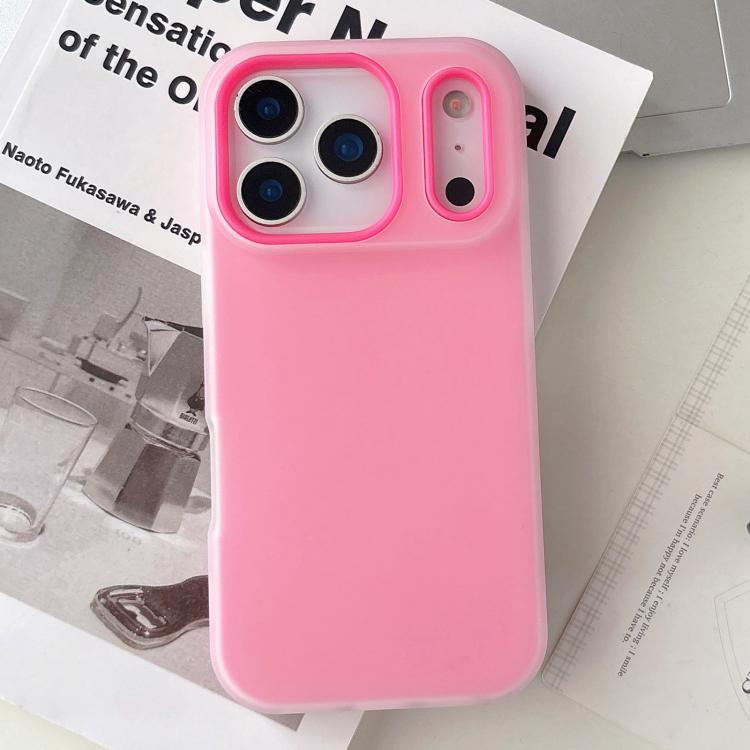 Étui de téléphone en TPU hybride PC finition mate couleur gelée, pour iPhone 17 Pro Max, pour iPhone 17 Pro, pour iPhone 17, pour iPhone Air