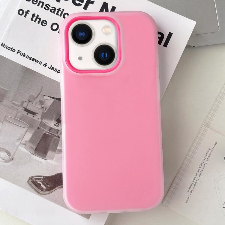 Coque de téléphone hybride PC TPU effet mat couleur gelée, pour iPhone 14 Plus, pour iPhone 14, pour iPhone 14 Pro, pour iPhone 14 Pro Max