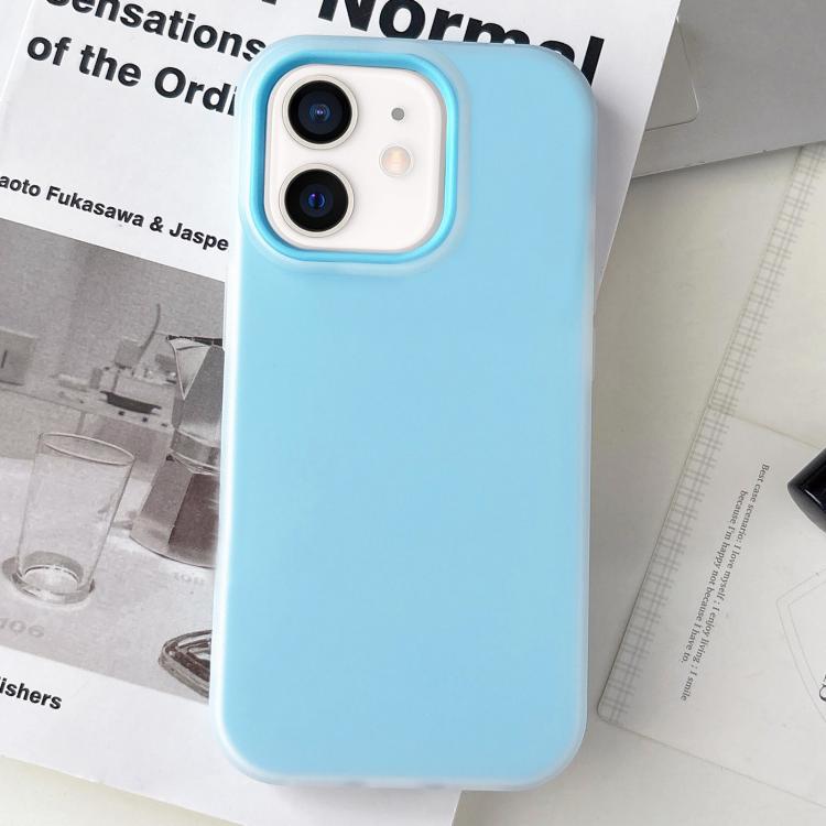 Coque de téléphone hybride TPU mat couleur gelée en PC, pour iPhone 12 Pro Max, pour iPhone 12 Pro, pour iPhone 11